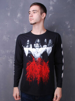 Absu – Barathrum: V.I.T.R.I.O.L. Baphomet White (FOTL) Long Sleeve Black