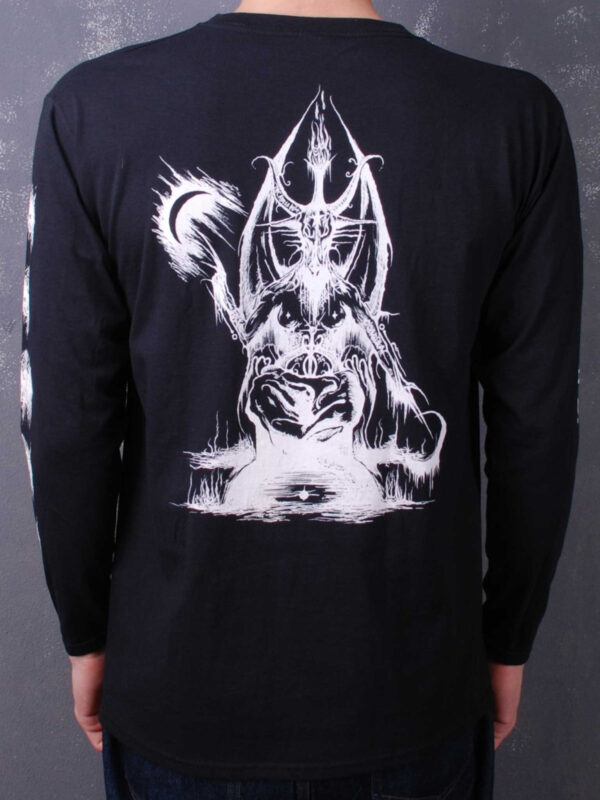 Absu – Barathrum: V.I.T.R.I.O.L. Baphomet White (FOTL) Long Sleeve Black