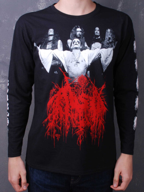 Absu – Barathrum: V.I.T.R.I.O.L. Baphomet White (FOTL) Long Sleeve Black