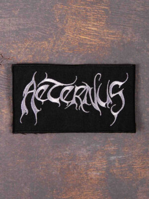 Aeternus White Logo Patch