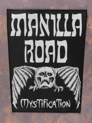 Manilla Road – Mystification White Back Patch