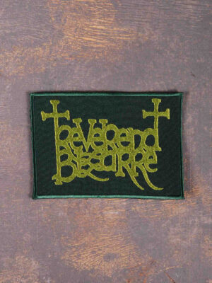Reverend Bizarre Green Logo Patch