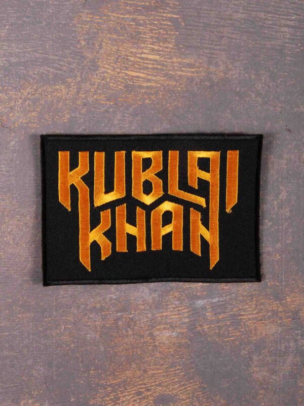 KUBLAI KHAN Logo Patch