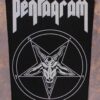 Pentagram - Relentless Back Patch
