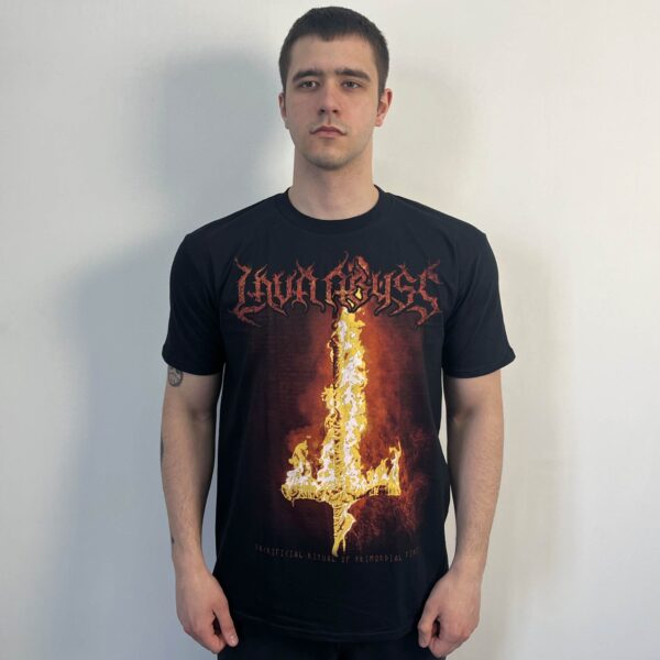 Lava Abyss – Sacrificial Ritual Of Primordial Fire (Gildan) Black T-Shirt