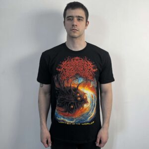 Labyrinthus Stellarum – Vortex Of The Worlds (Gildan) Black T-Shirt