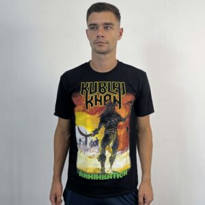 Kublai Khan – Annihilation (Gildan) Black T-Shirt