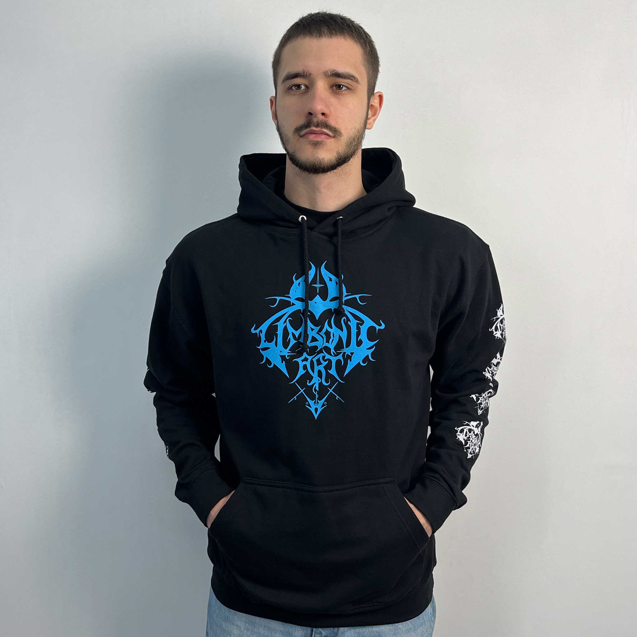 Limbonic Art – In Abhorrence Dementia (AWDis) Black Hooded Sweat
