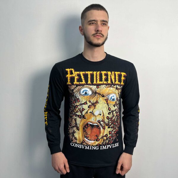 Pestilence – Consuming Impulse (Gildan) Black Long Sleeve