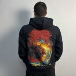 Labyrinthus Stellarum – Vortex Of The Worlds (FOTL) Black Hooded Sweat Jacket