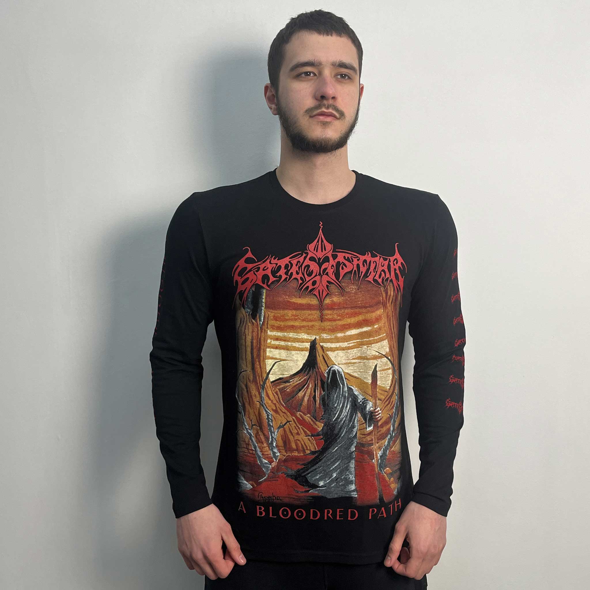 Gates Of Ishtar - A Bloodred Path (B&C) Black Long Sleeve