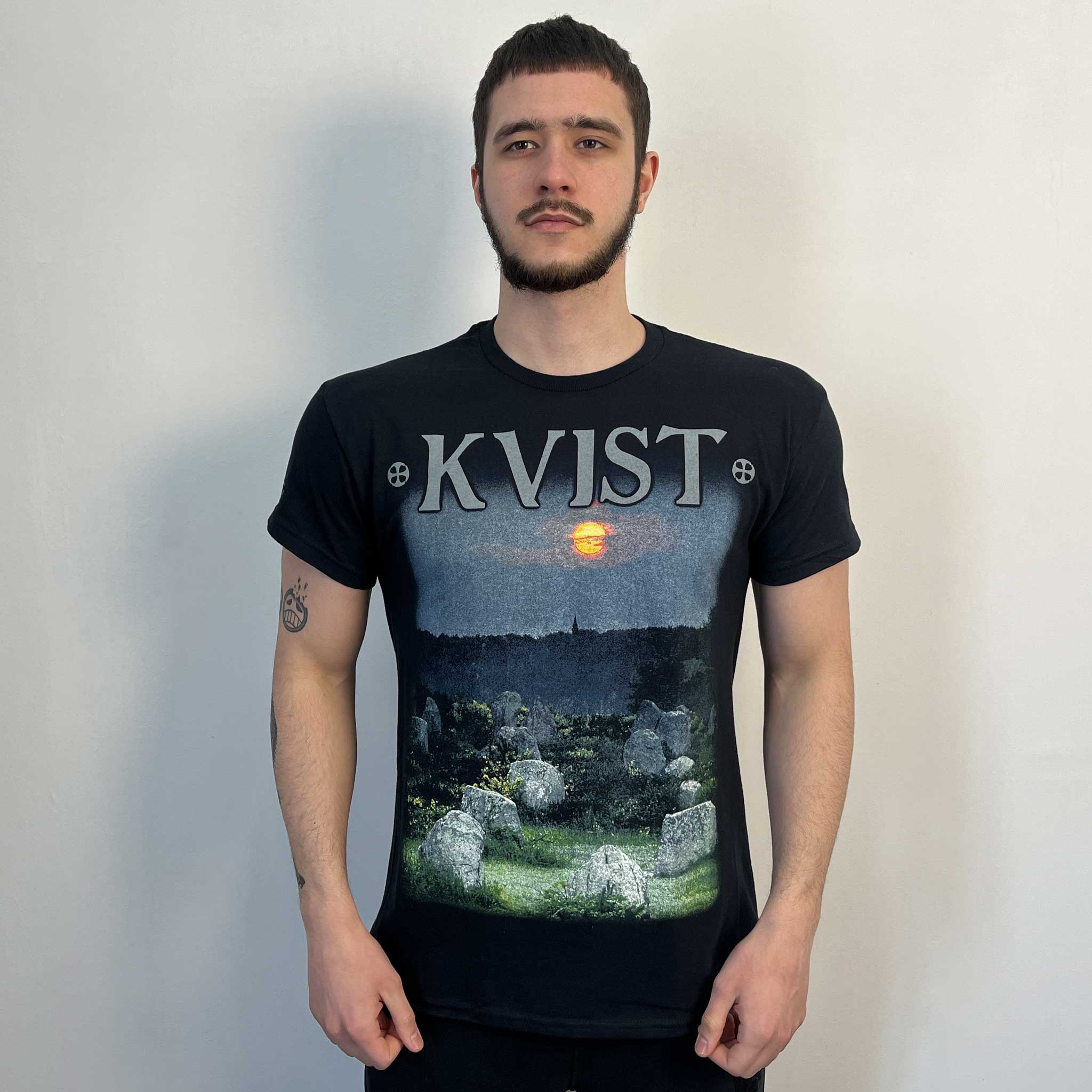 Kvist - For Kunsten Maa Vi Evig Vike (Gildan) Black T-Shirt
